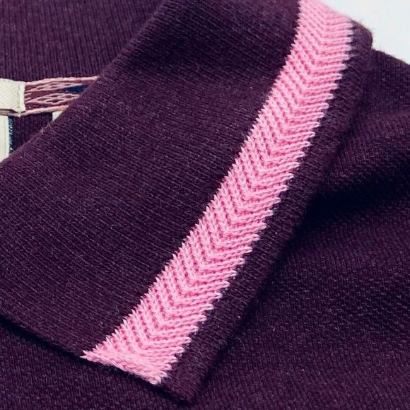 NWT Scotch & Soda Amsterdam Men’s Pique Wine Polo Shirt L - Picture 5 of 9